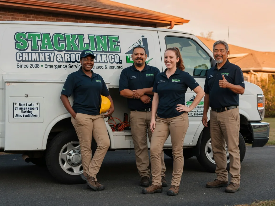 Chimney flashing repair company in Burbank, IL